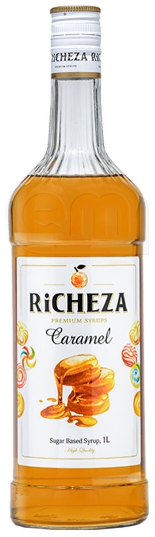 Richeza Сироп для кофе и коктейлей Карамель 1 литр