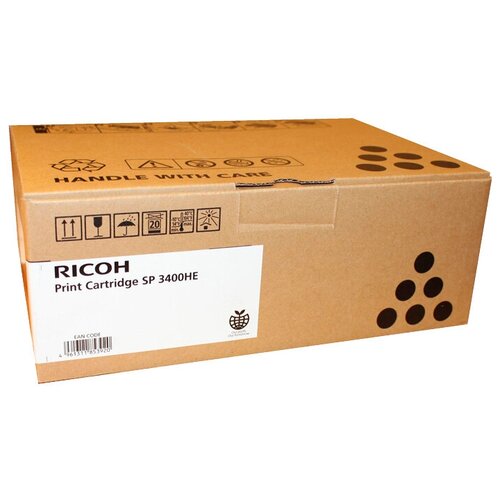 Лазерный картридж Ricoh SP 3400HE черный для Aficio SP3400N/SP3410DN/SP3400SF/SP3410SF/Aficio SP3500N/SP3510DN/SP3500S 5000стр