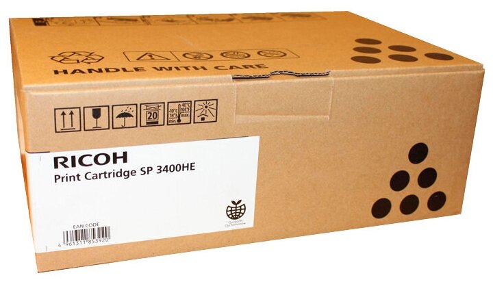 Картридж лазерный Ricoh SP3400HE (406522/407648) чер. пов.емк. для SP3400