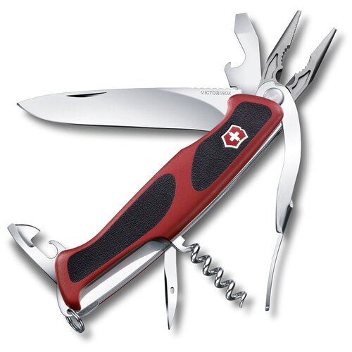 Нож многофункциональный VICTORINOX RangerGrip 74 красный/черный нож многофункциональный victorinox rangergrip 52 0 9523 cv красный черный