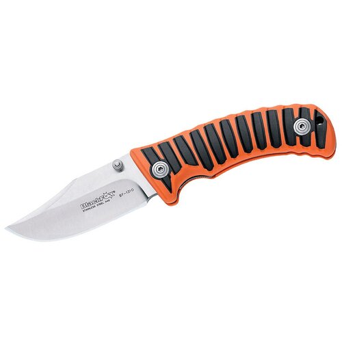фото Нож складной fox knives black fox 131 с чехлом оранжевый