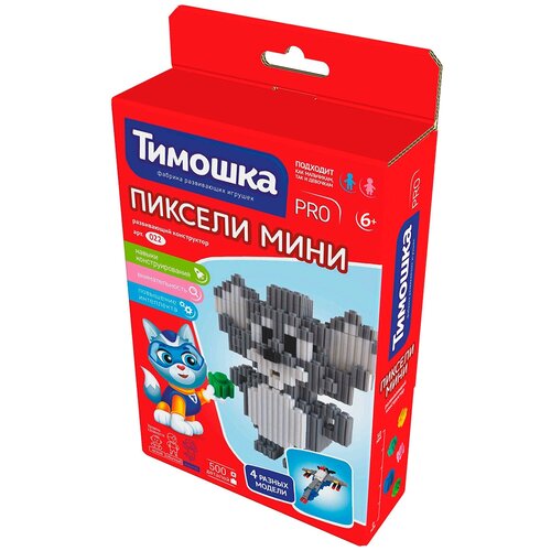 Конструктор Тимошка Пиксели Мини 022, 500 дет.