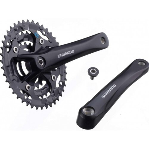 фото Система shimano acera m361 170мм квадрат 42/32/22t защита черная