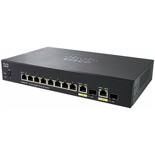 Коммутатор Cisco SG250-10P 27281500₽
