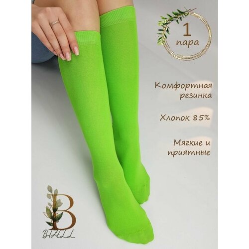 фото Гольфы , размер 26-28, зеленый bizell