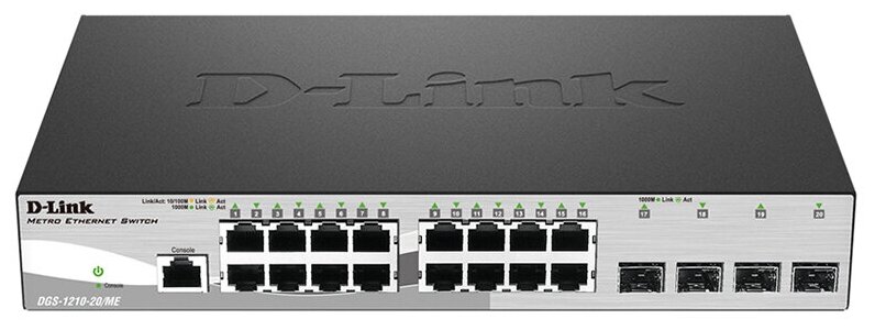 Коммутатор D-Link DGS-1210-20/ME .