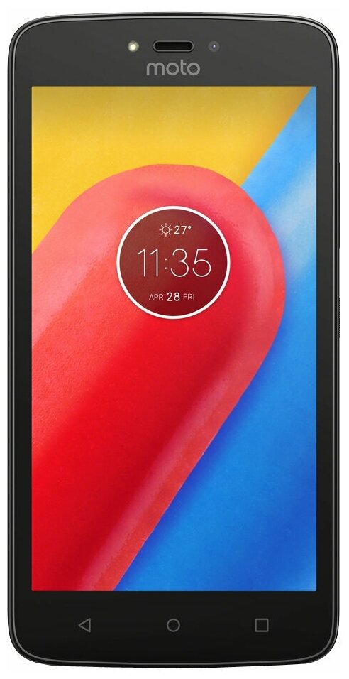 Смартфон Motorola Moto C 3G 8GB, 1 micro SIM, звездно-черный
