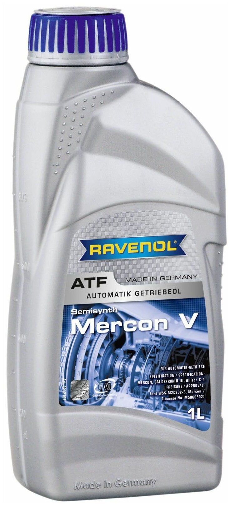 Масло трансмиссионное RAVENOL ATF Mercon V 50