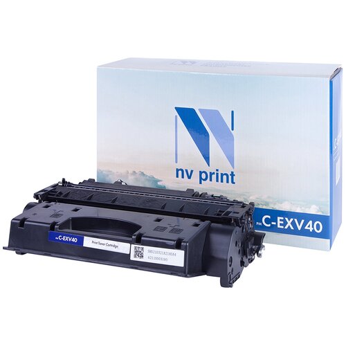 Картридж NV Print C-EXV40 для Canon, 6000 стр, черный картридж ce505x cf280x crg 719 lj p2055 m401 6 9k