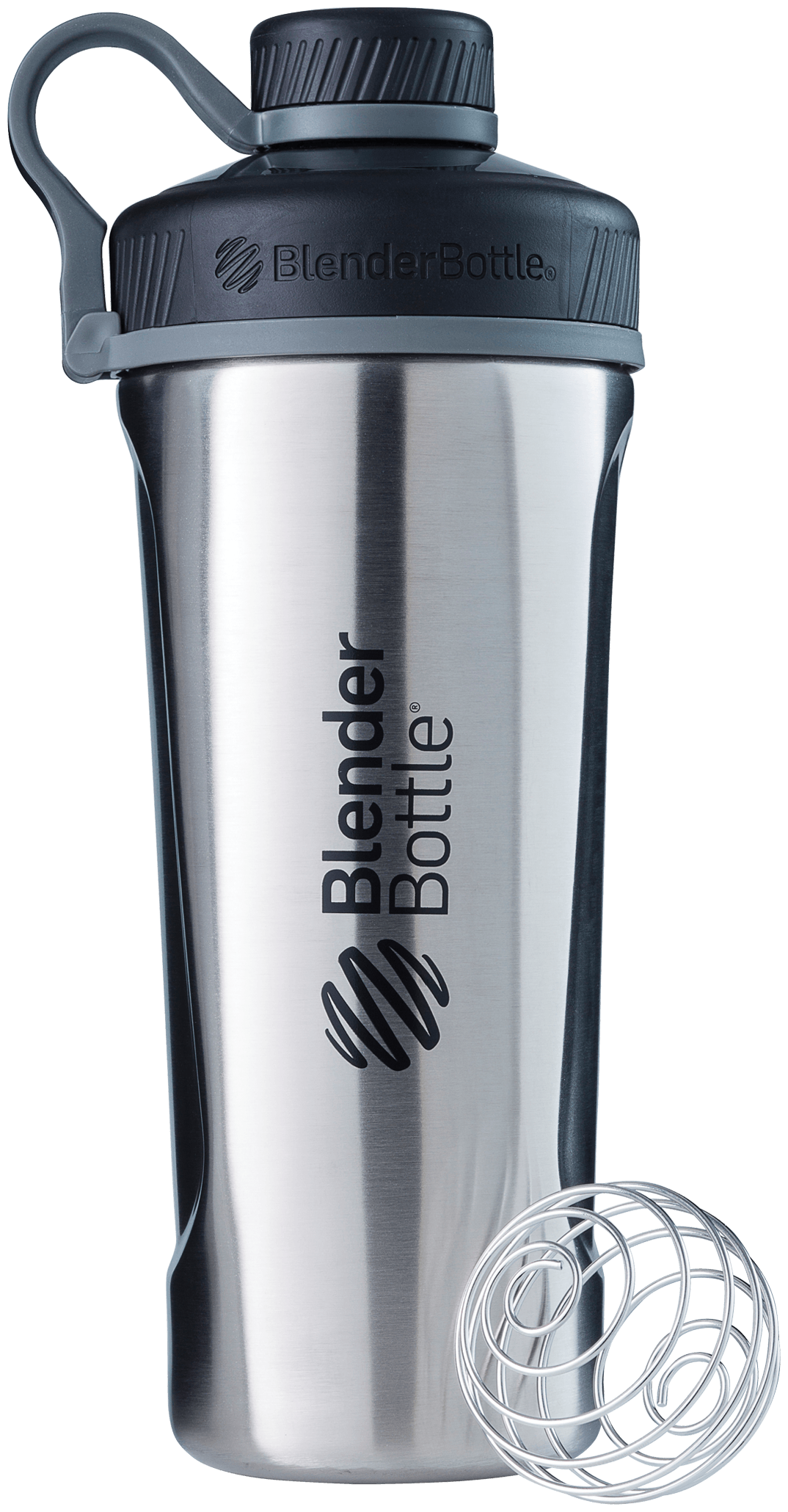 Бутылка-термос для воды и холодных напитков BlenderBottle Radian Insulated из пищевой нержавеющей стали, 769мл, стальной