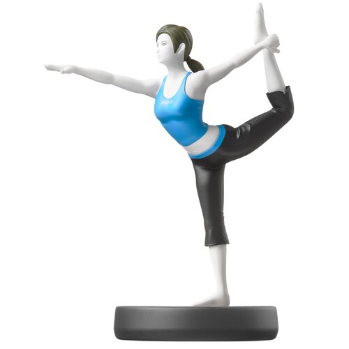 Фигурка Amiibo Super Smash Bros. Collection Тренер Wii Fit, 9.5 см аксессуар amiibo терри коллекция super smash bros фигурка