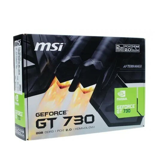 Видеокарта MSI GeForce GT 730 2GB (N730-2GD3V3) Retail