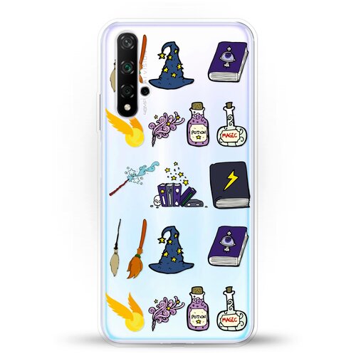 фото Силиконовый чехол узор hp на huawei nova 5t andy & paul