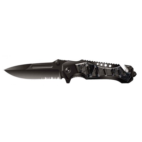 фото Нож складной stinger sa-582 черный/арктический камуфляж