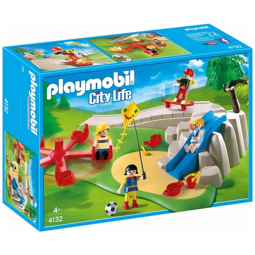  Набор с элементами конструктора Playmobil City Life 4132 Детская площадка