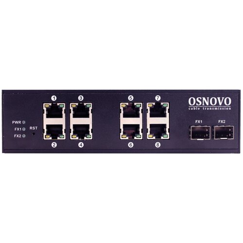 Коммутатор OSNOVO SW-70800I 1705000₽