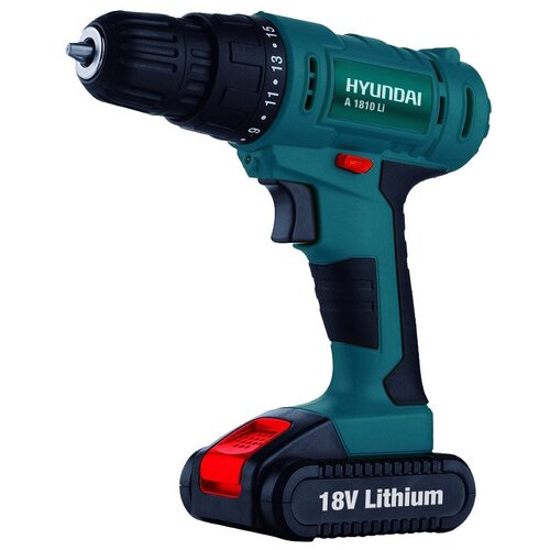 Аккумуляторная дрель-шуруповерт Hyundai A 1810Li 379000₽