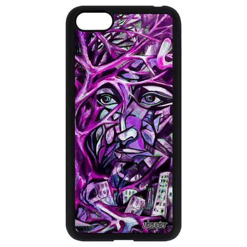 фото Чехол на смартфон huawei y5 2018, "взгляд" лицо женский utaupia