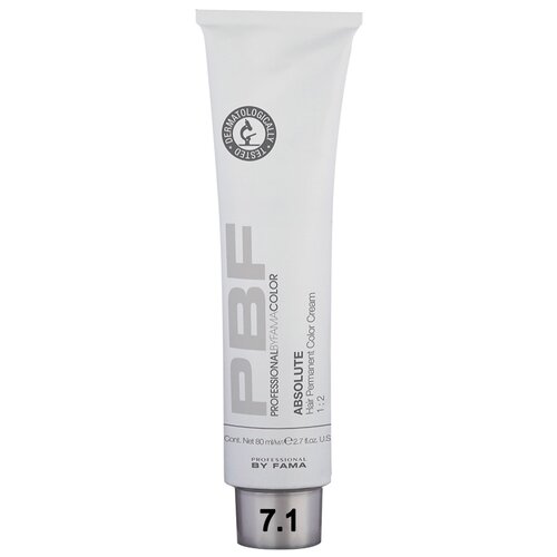Крем-краска для волос на основе масел PROFESSIONAL BY FAMA ABSOLUTE, 8.9 Светлый Стальной Блондин, 80 мл.