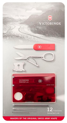 Швейцарская карта VICTORINOX SwissCard Lite (0.7300. TB1) красный