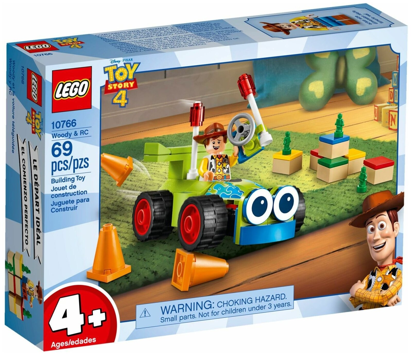 Конструктор LEGO Toy Story 10766 Вуди на автомобиле, 69 дет.