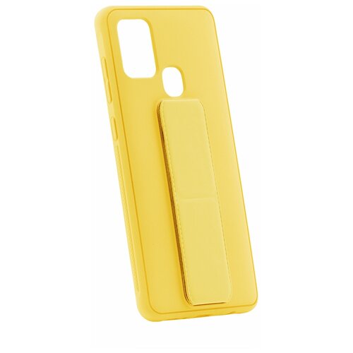 фото Чехол для телефона samsung galaxy a21s derbi magnetic stand желтый