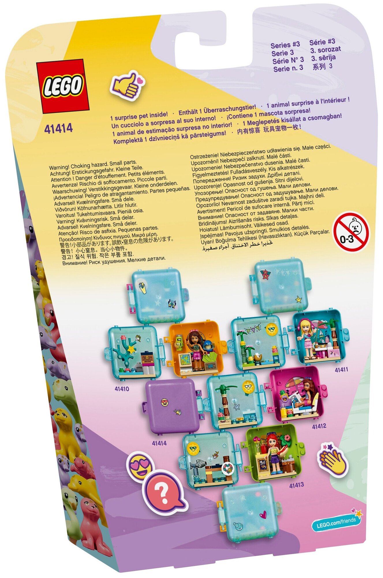 Конструктор LEGO Friends Игровая шкатулка Эммы, 36 деталей (41414) - фото №2