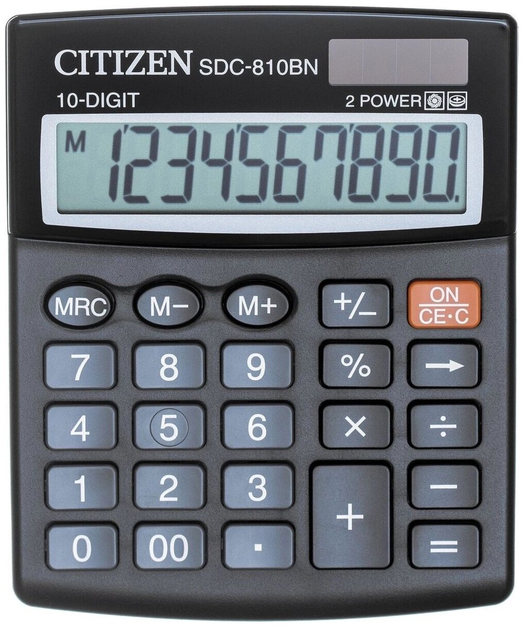 Калькулятор бухгалтерский CITIZEN SDC-810BN