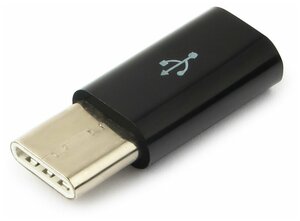 Переходник Cablexpert Переходник USB, USB Type-C/USB MicroB (F), пакет (A-USB2-CMmF-01)