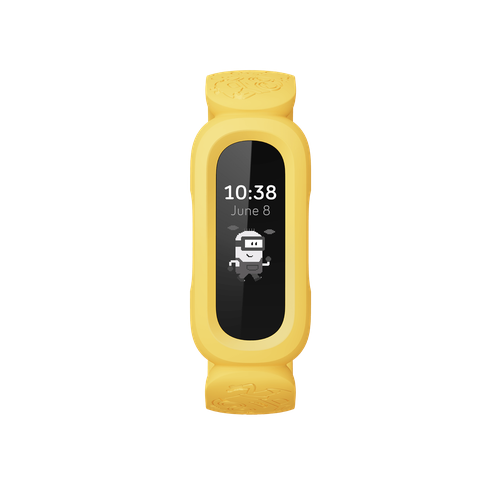 Детский умный браслет Fitbit Ace 3 Special Edition Minions Yellow (FB419BKYW)