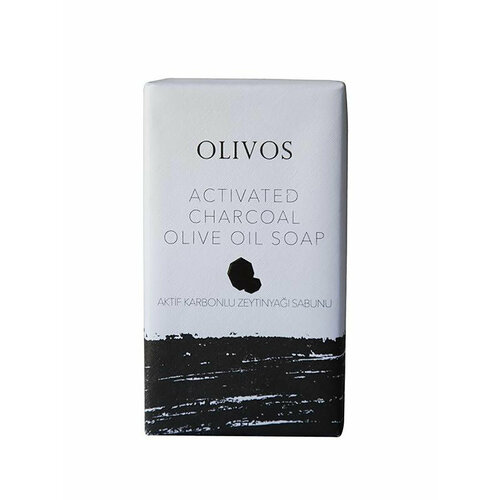 Olivos Натуральное оливковое мыло Активированный Уголь (125гр)