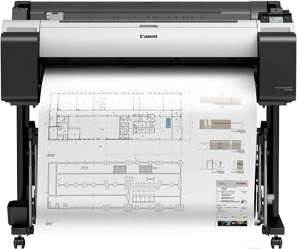 Принтер струйный Canon imagePROGRAF TM-300 цветн A0