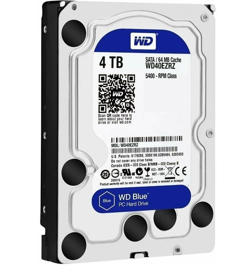 Жесткий диск Western Digital WD Blue Desktop 4 ТБ WD40EZAZ - фотография № 16