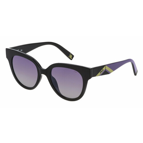 Солнцезащитные очки Fila SFI119V Z42X, прямоугольные, для женщин, черный