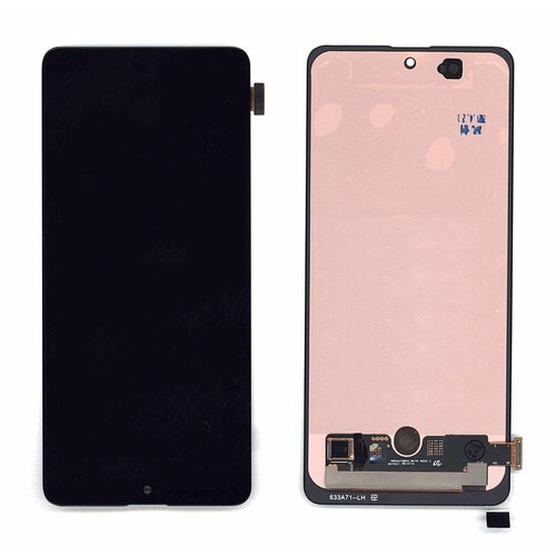 Модуль (матрица + тачскрин) для Samsung Galaxy A71 SM-A715F OLED черный модуль матрица тачскрин для samsung galaxy m12 sm m127 черный