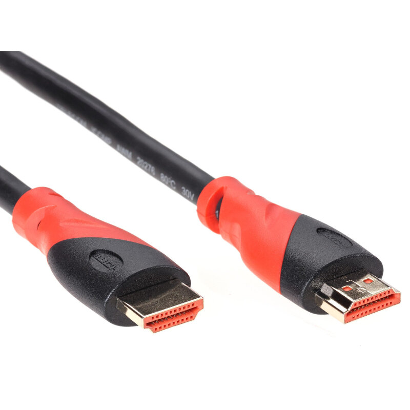 Кабель соединительный аудио-видео Telecom, HDMI (m) - HDMI (m) , ver 2.0, 3м, GOLD, черный [tcg220-3m] Noname - фото №10