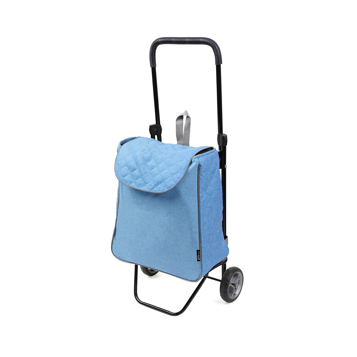 фото Сумка-тележка хозяйственная Nika Haushalt СХ1С/СД, джинс синий