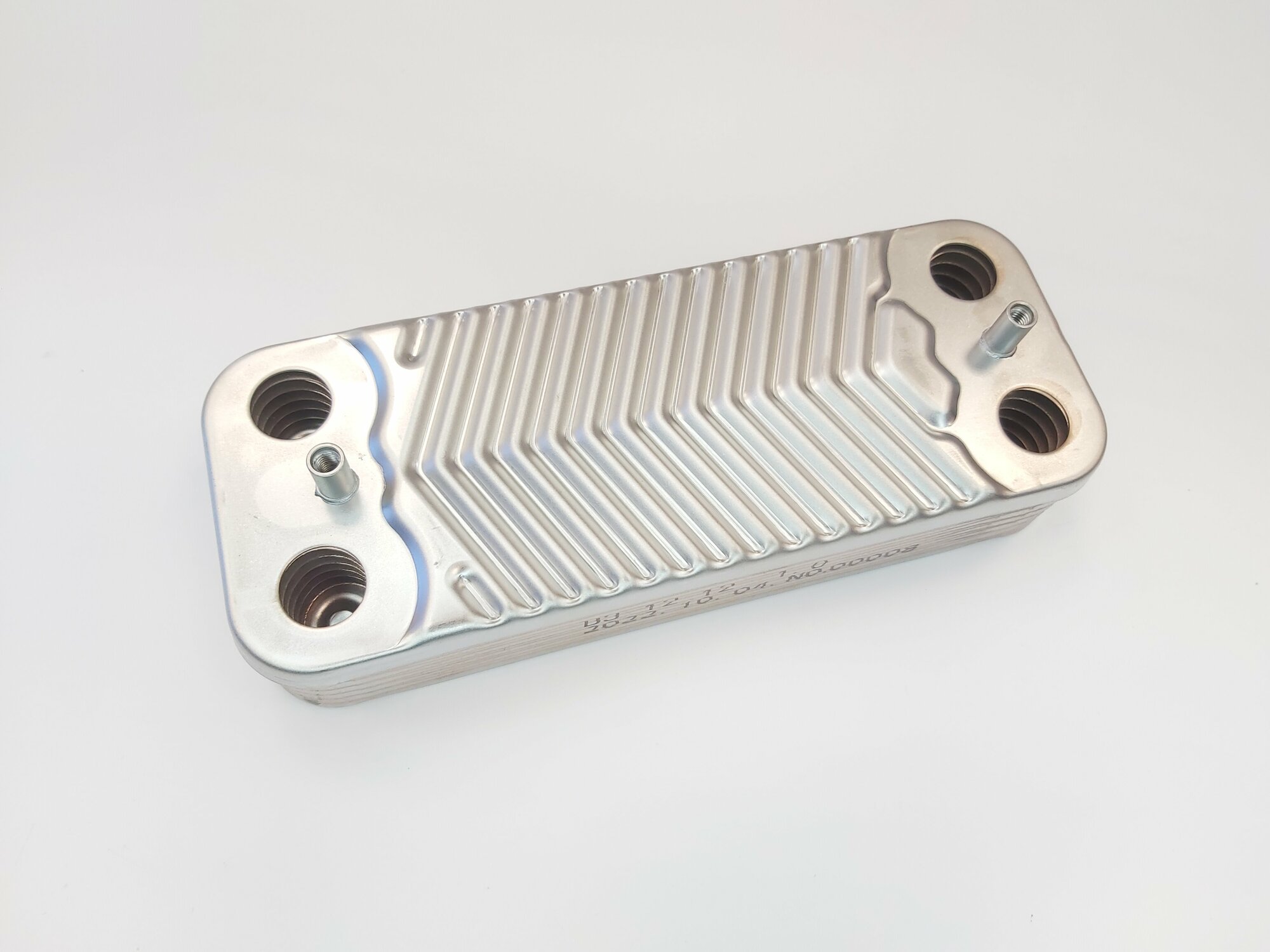 фото Теплообменник ГВС (12пл.) FEDERICA BUGATTI Atmo/Turbo/Turbo Plus (арт. BI1181122)