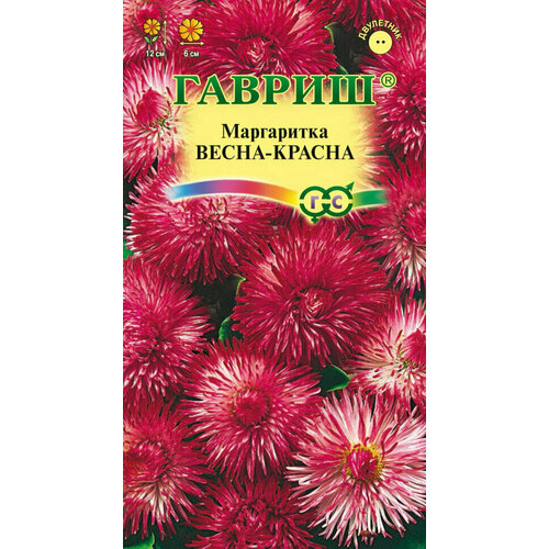 цветы маргаритка весна красна семена Гавриш, Маргаритка Весна-Красна 0,02 грамма