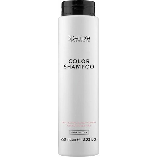 3DELUXE PROFESSIONAL Шампунь для окрашенных волос SHAMPOO COLOR, 250мл