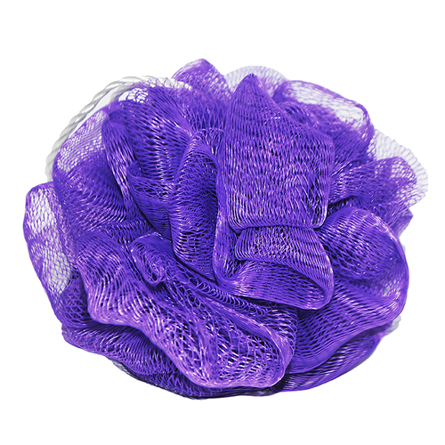 Мочалка синтетическая фрукты, фиолетовый