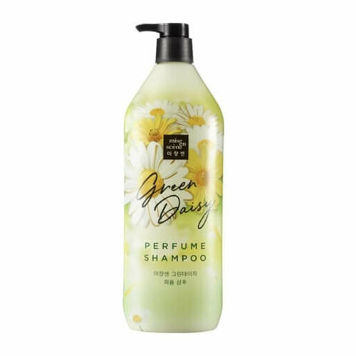 Парфюмированный шампунь для волос с экстрактом зелёной маргаритки GREEN DAISY PERFUME SHAMPOO 1100 мл MISE EN SCENE