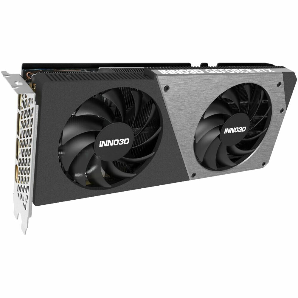 Видеокарта Inno3D GeForce RTX 4070 12288Mb, Twin X2 12 Gb (N40702-126X-185252N) 1xHDMI, 3xDP, Ret