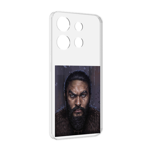 Чехол MyPads портрет-императора для Infinix Smart 7 задняя-панель-накладка-бампер