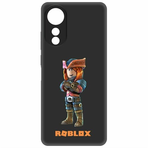 Чехол-накладка Krutoff Soft Case Roblox-Эзебель для Oppo A78 4G черный чехол накладка krutoff soft case roblox эзебель для oppo a57s черный