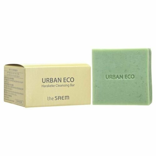 THE SAEM Мыло туалетное кусковое Urban Eco Harakeke Cleansing Bar 80гр