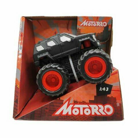 Машинка инерционная MOTORRO Джип черный 1:43 103503M