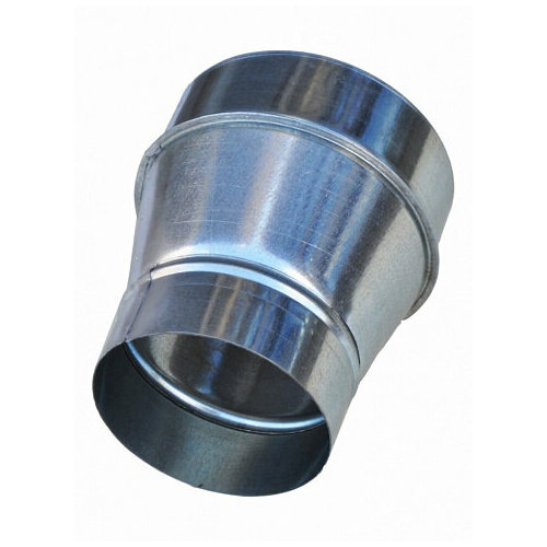 фото Переход круглый-круглый цинк ф160-ф100 - 100 (ст. оц.0,50), вентстор vent store