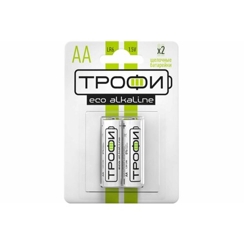 Батарейки Трофи LR6-2BL ENERGY Alkaline АА 2 шт