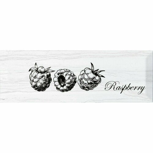 Настенная плитка Monopole Fruit Laguna Raspberry 10х30 см (11 шт.) керамическая плитка настенная monopole genesis relieve gris 10х30 см 1 02 м²